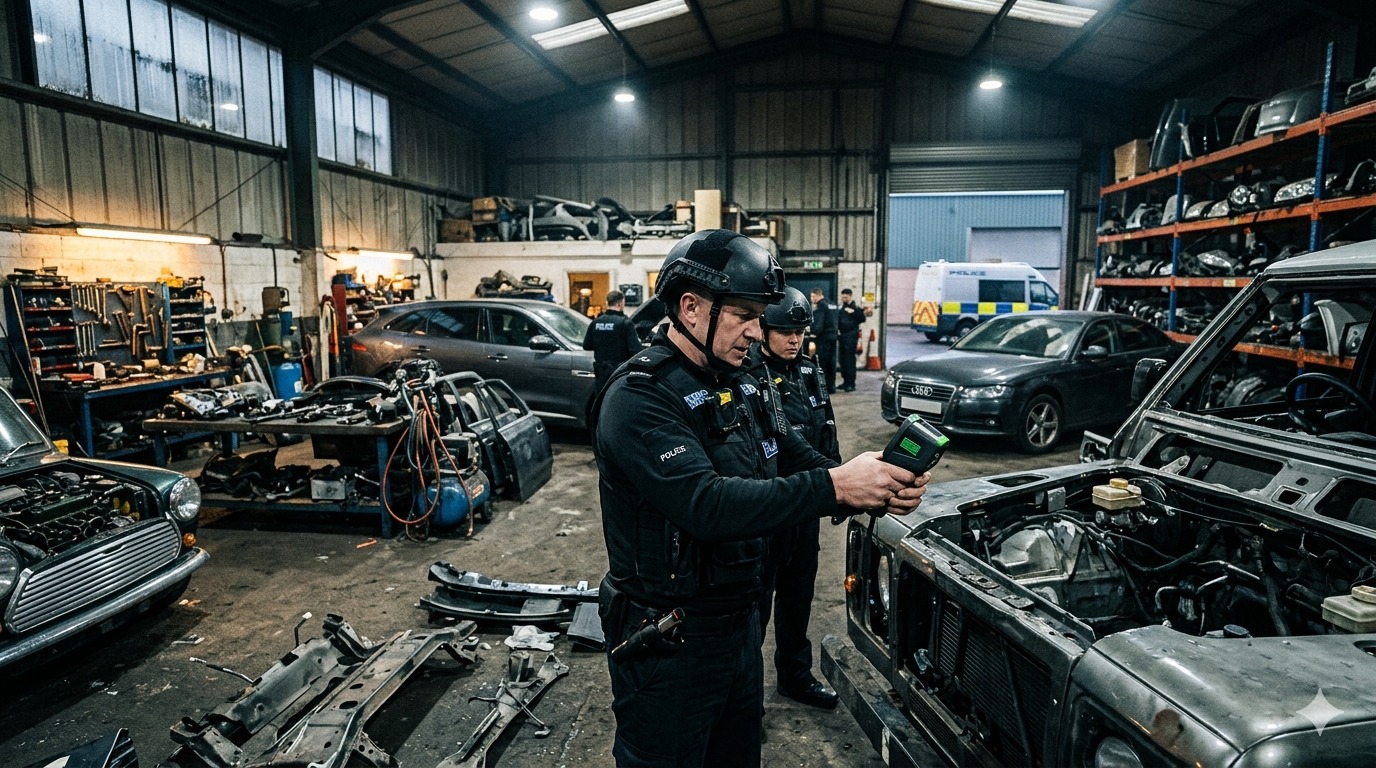Chop shop-vadászat: Így működik a brit autótolvajlás gépezete